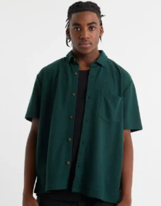 FLAMENCO SHORT SLEEVE SHIRT IN GREEN