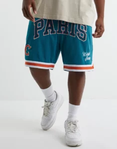 PARIS BASKETBALL SHORTS IN GREEN